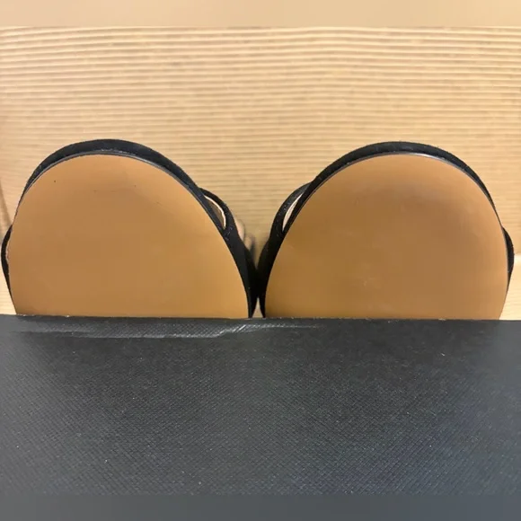 🔥NWT COACH Women's Regina Ankle Strap Sandals in Black - Size 8.5 - Picture 7 of 16